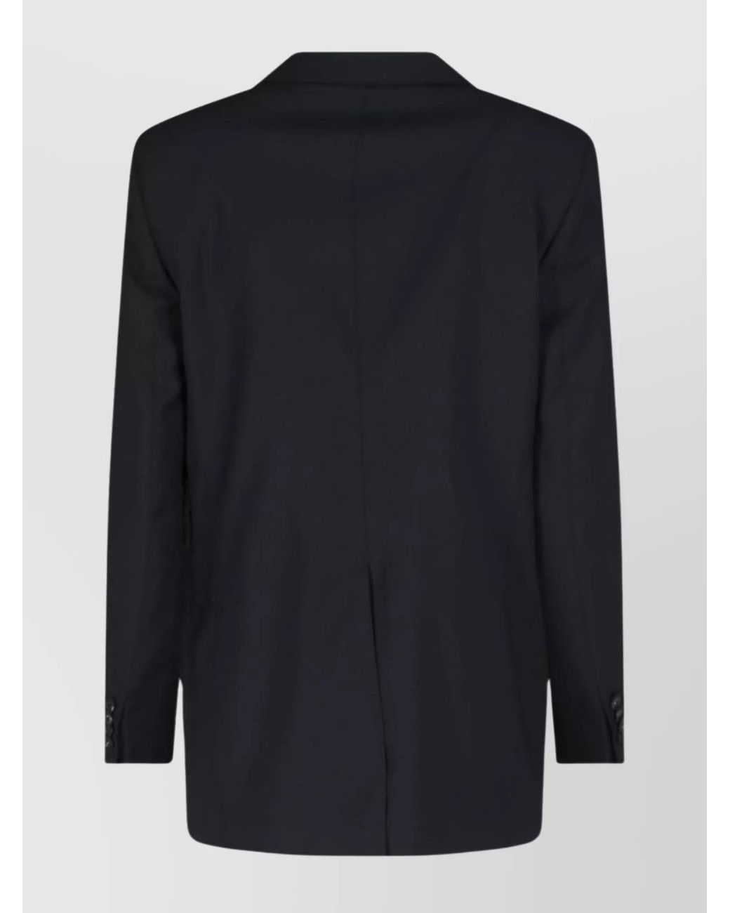 Tagliatore Black Virgin Wool Blazer