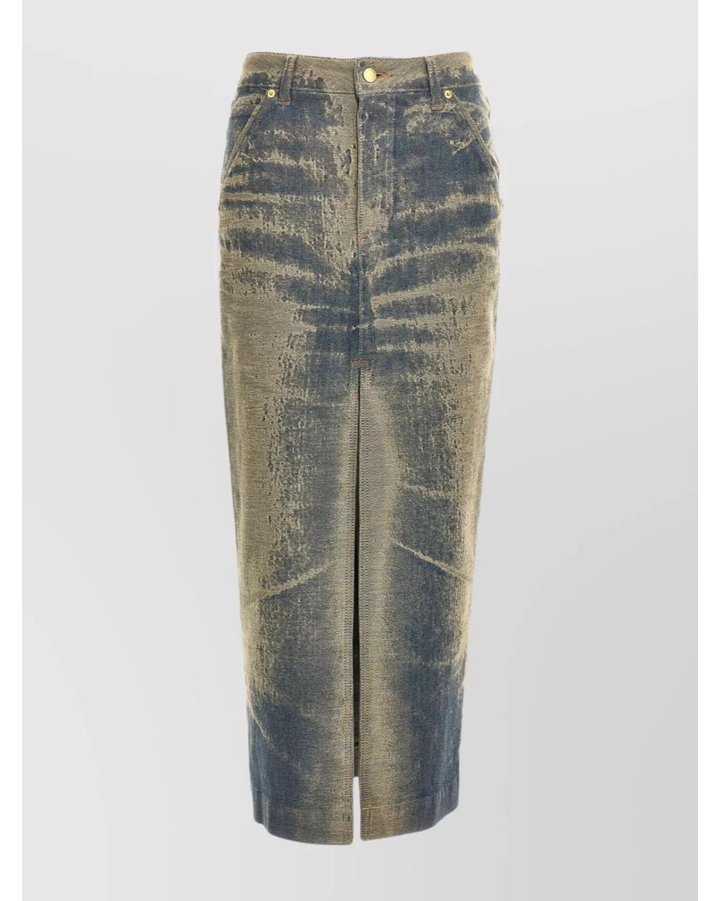 DARKPARK Blue High-Rise Skirt