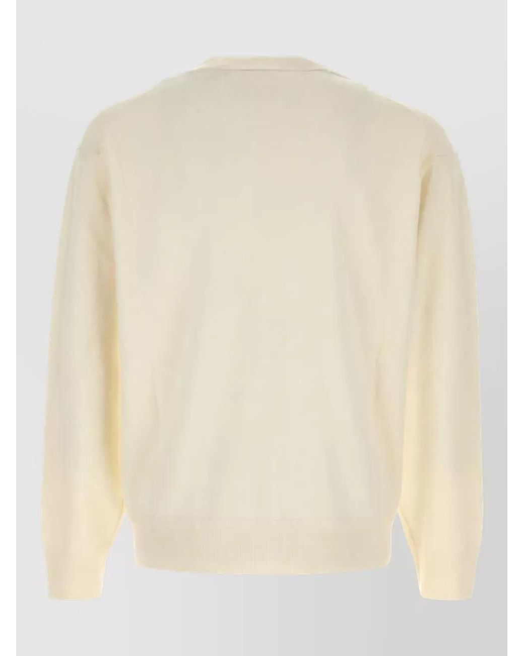 KENZO Natural Cashmere Wool Cardigan for men
