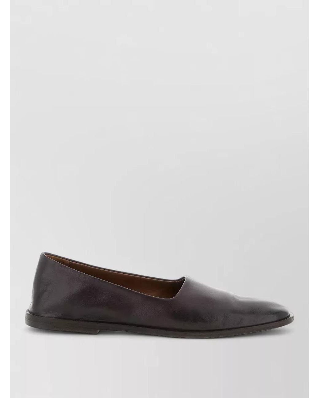 Marsèll Brown Leather Slip-On Loafers
