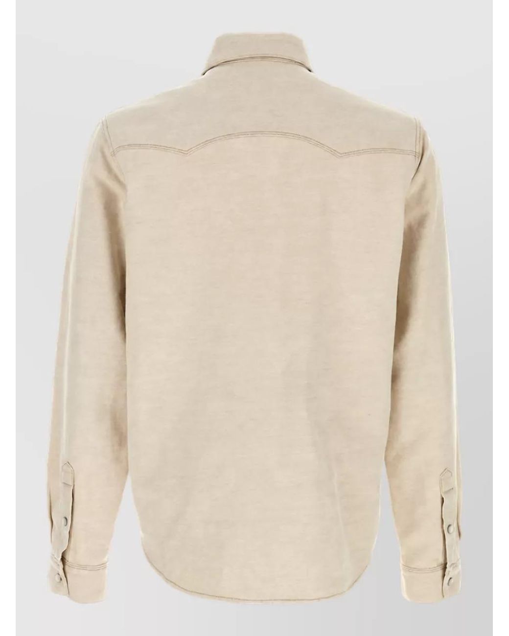 Fendi Natural Denim Shirt Jacket for men