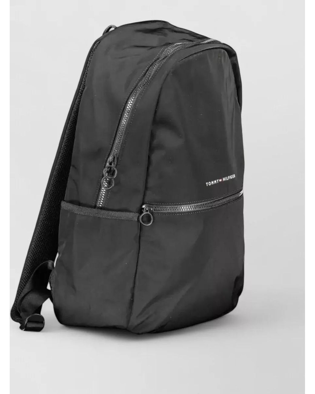 Tommy Hilfiger Black Polyester Backpack for men