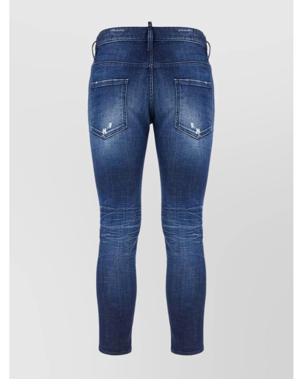 DSquared² Blue Stretch Denim Skinny Jeans for men