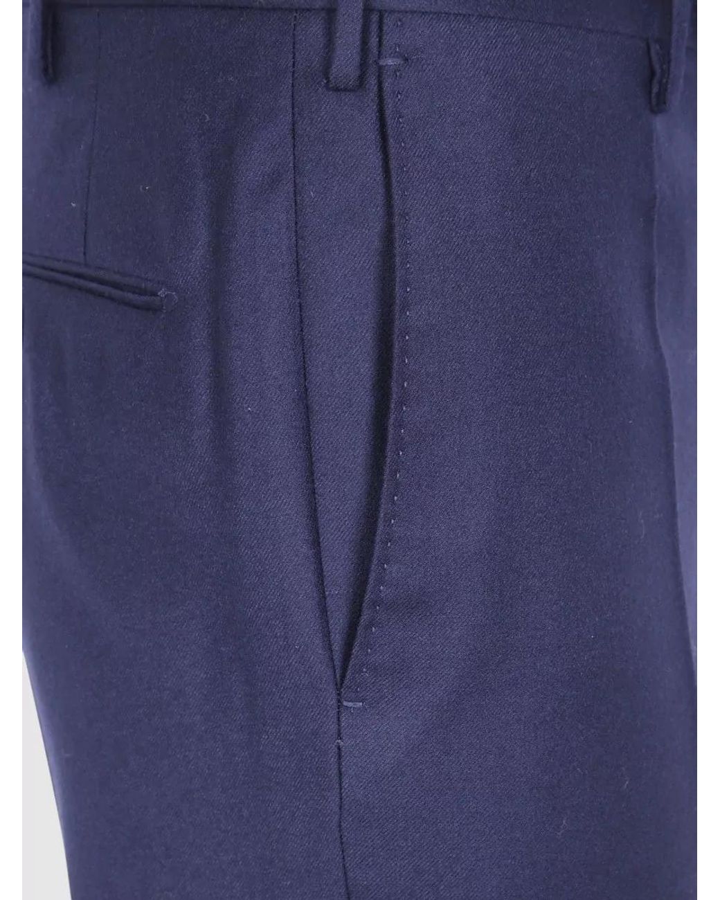 Incotex Blue Regular-Fit Wool Suit for men