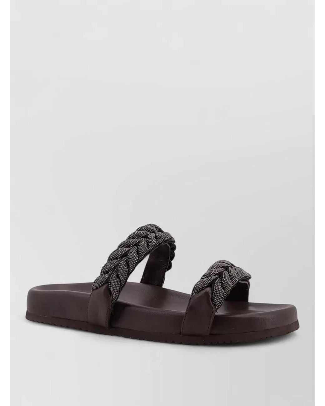 Brunello Cucinelli Multicolor Leather Sandals