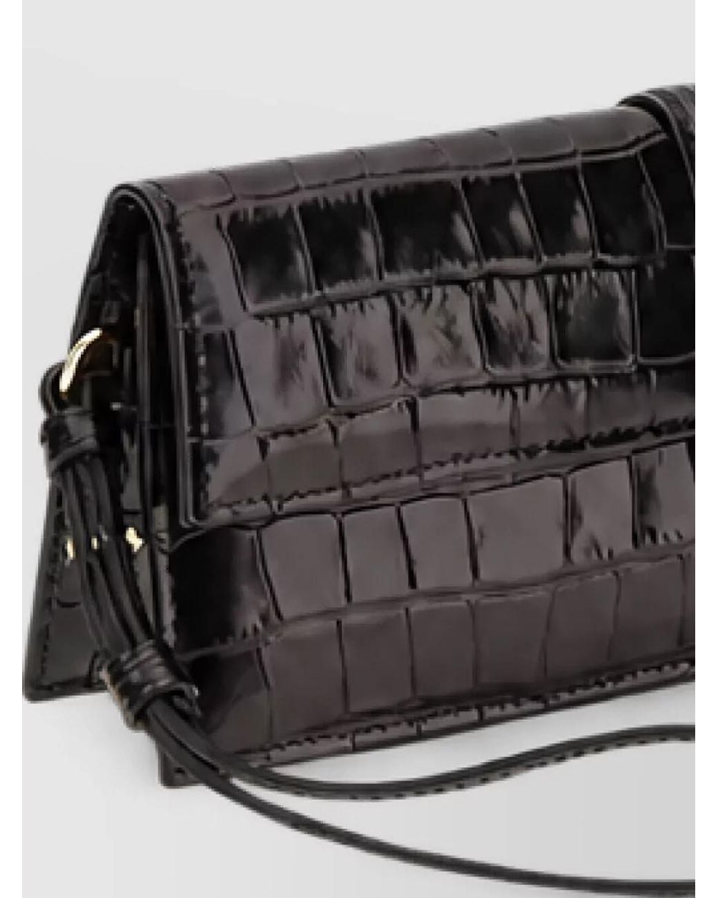 Jacquemus Black Le Bambino Mini Leather Shoulder Bag