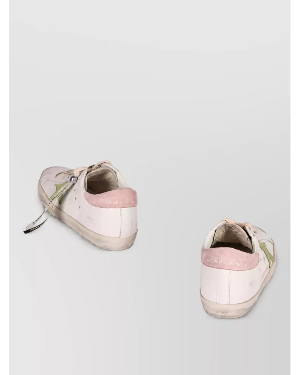 Golden Goose Deluxe Brand Natural Leather Low-Top Sneakers