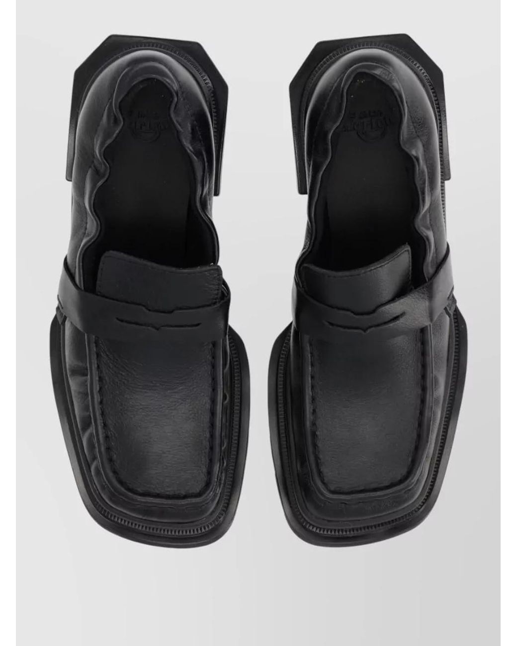 Dr. Martens Black Leather Lace-Up Shoes