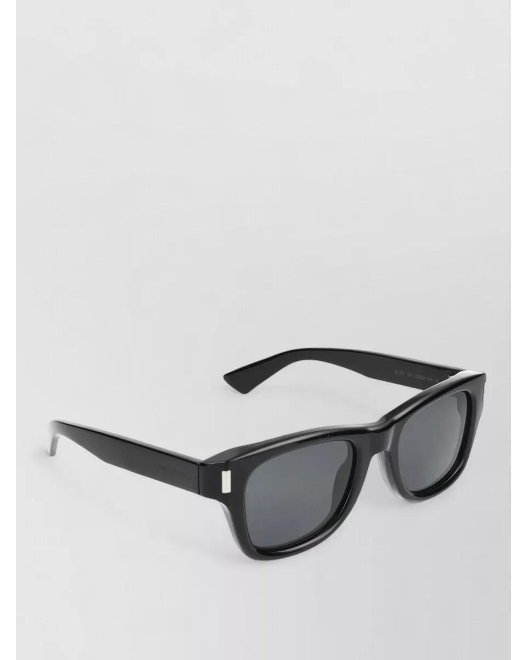 Saint Laurent Gray Acetate Sunglasses for men