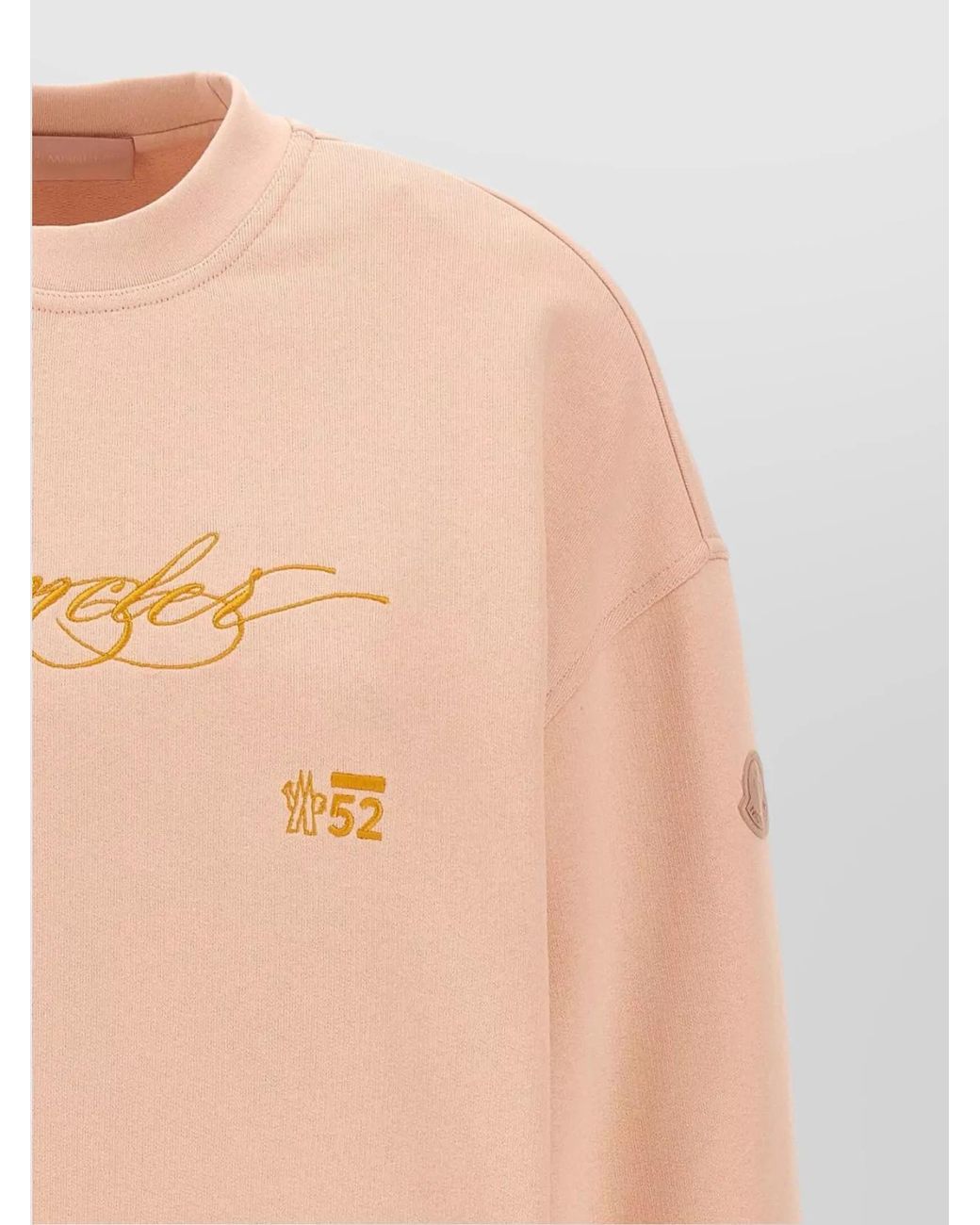 Moncler Multicolor Cotton Logo-Embroidered Sweatshirt