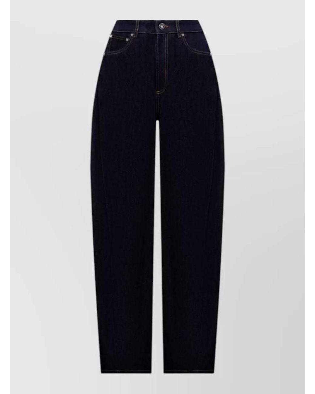 Givenchy Blue Denim Straight-Leg Trousers