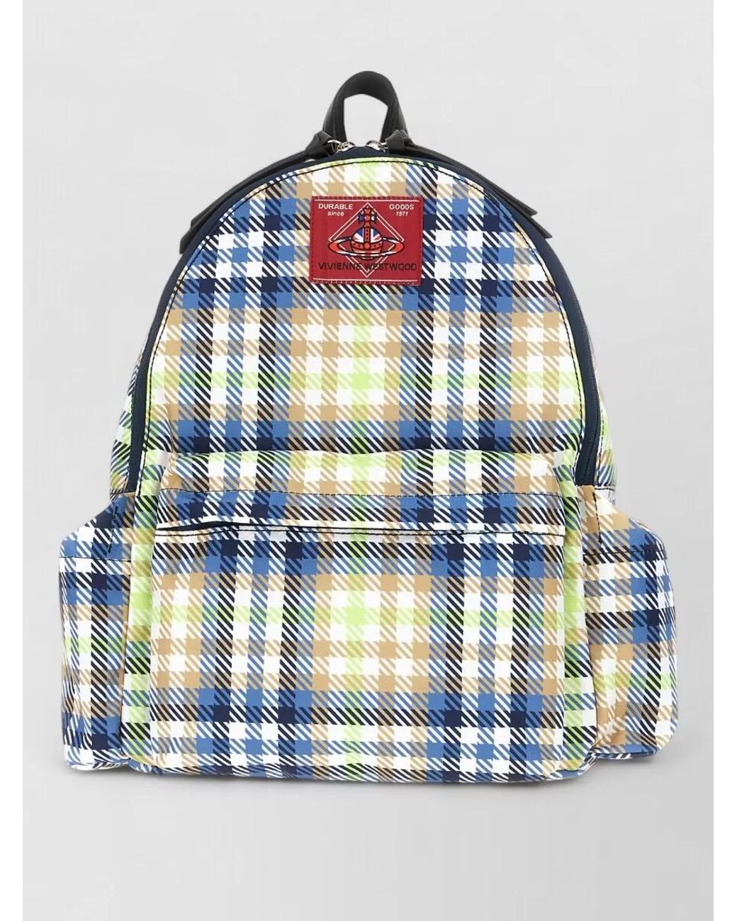 Vivienne Westwood Blue Medium Printed Backpack