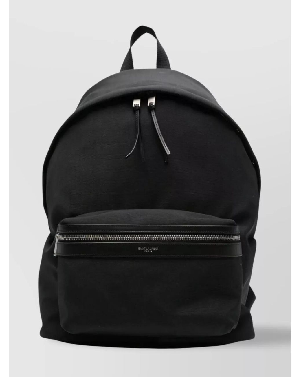 Saint Laurent Black Nylon City Backpack for men