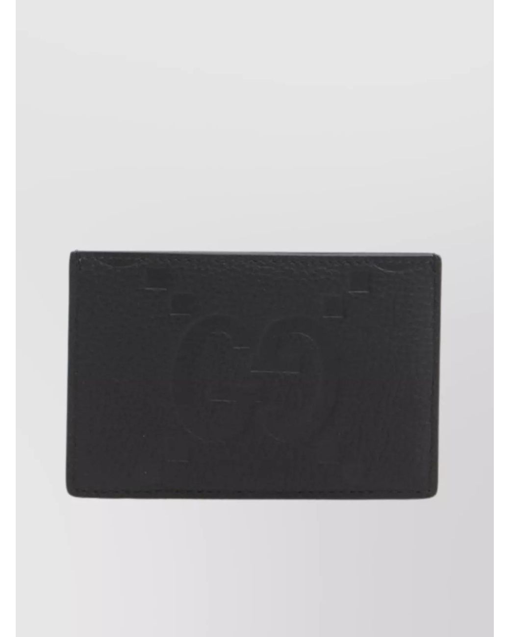 Gucci Black Leather Card Holder for men