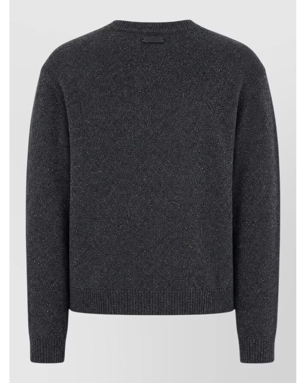 Moschino Black Wool Blend Sweater