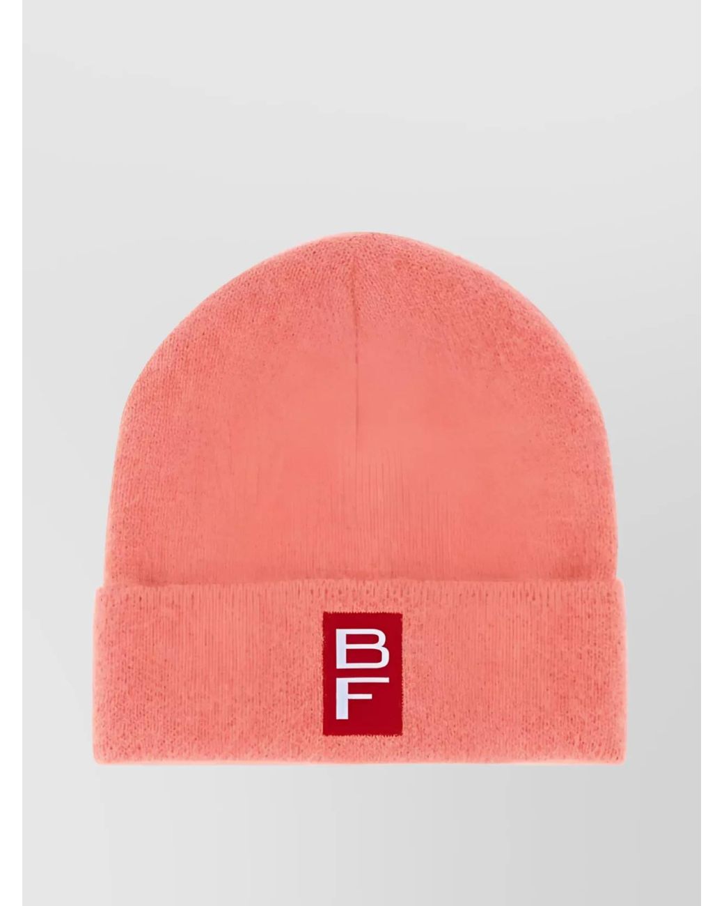 By Far Pink Alpaca Beanie Hat