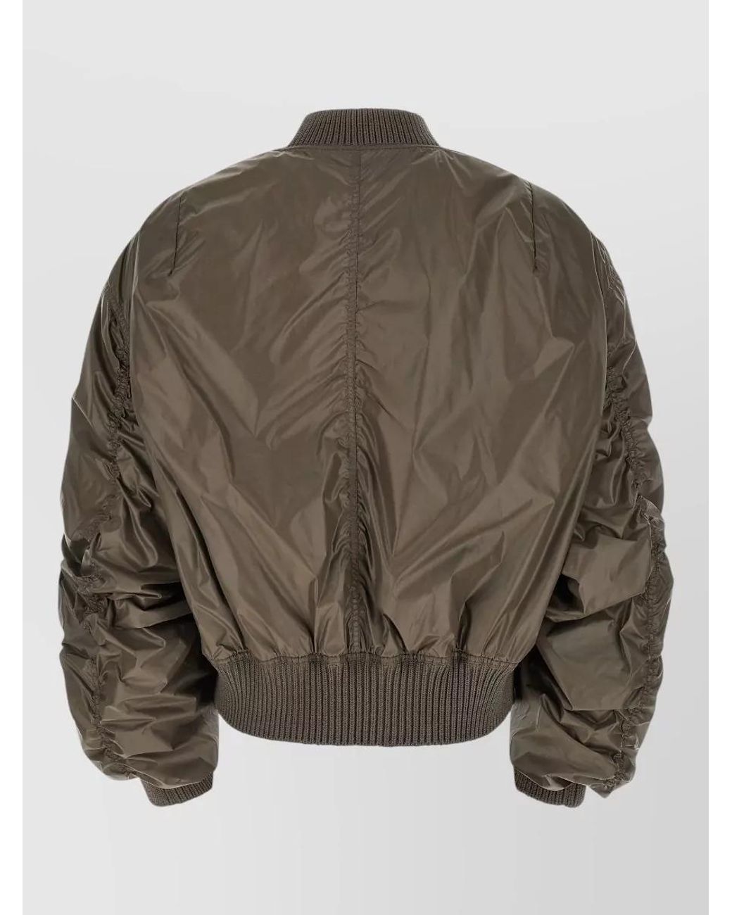 Rick Owens Brown Secchia Flight Bomber Jacket for men