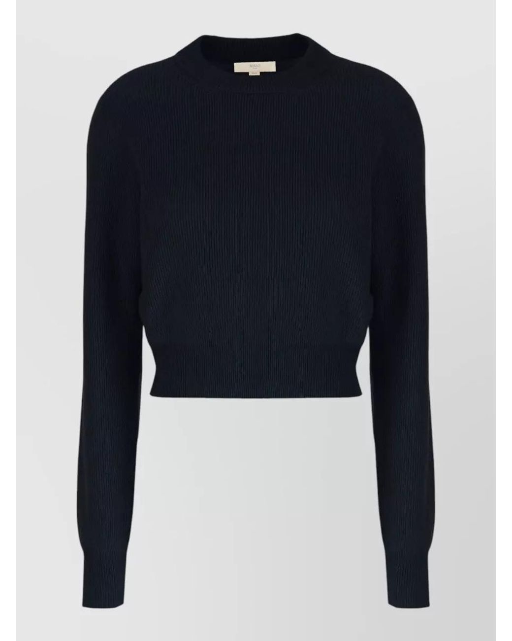 Malo Blue Cashmere Sweatshirt
