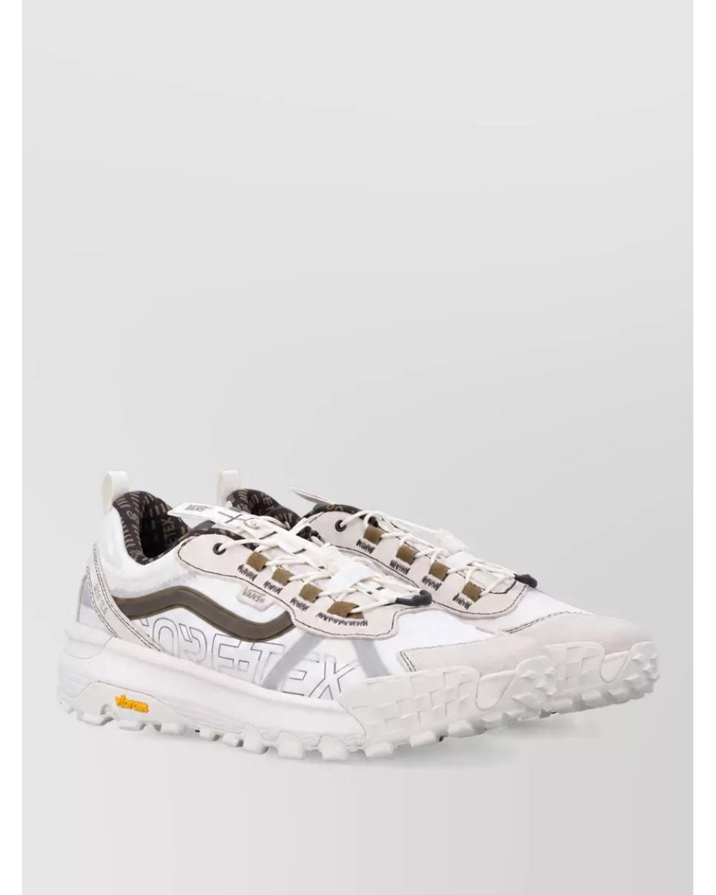 Vans White Gore-Tex Low-Top Lace-Up Shoes