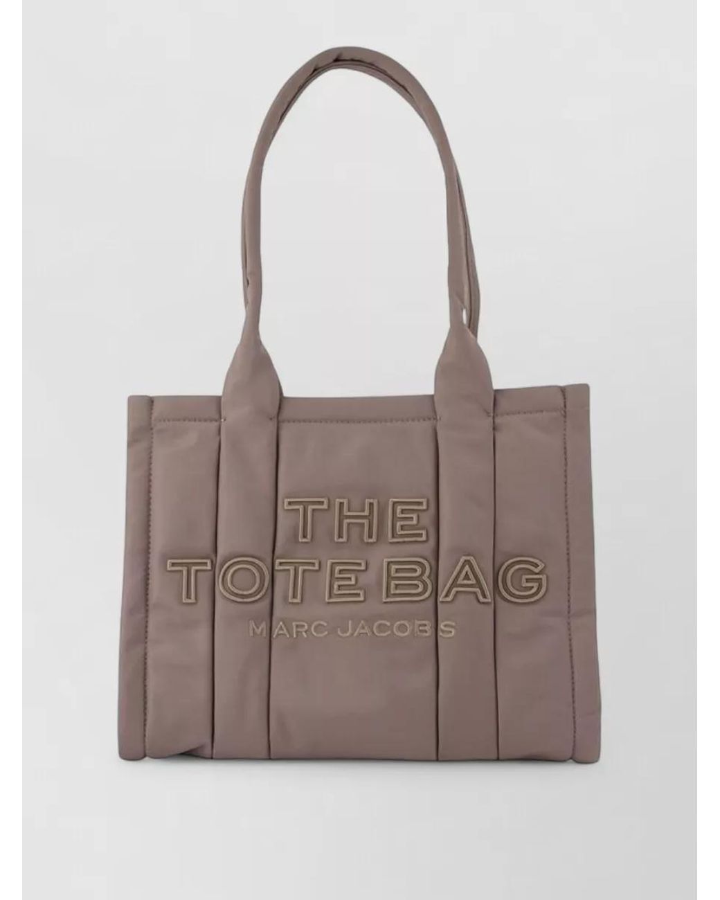 Marc Jacobs Brown The Tote Bag Medium Nylon Tote Bag