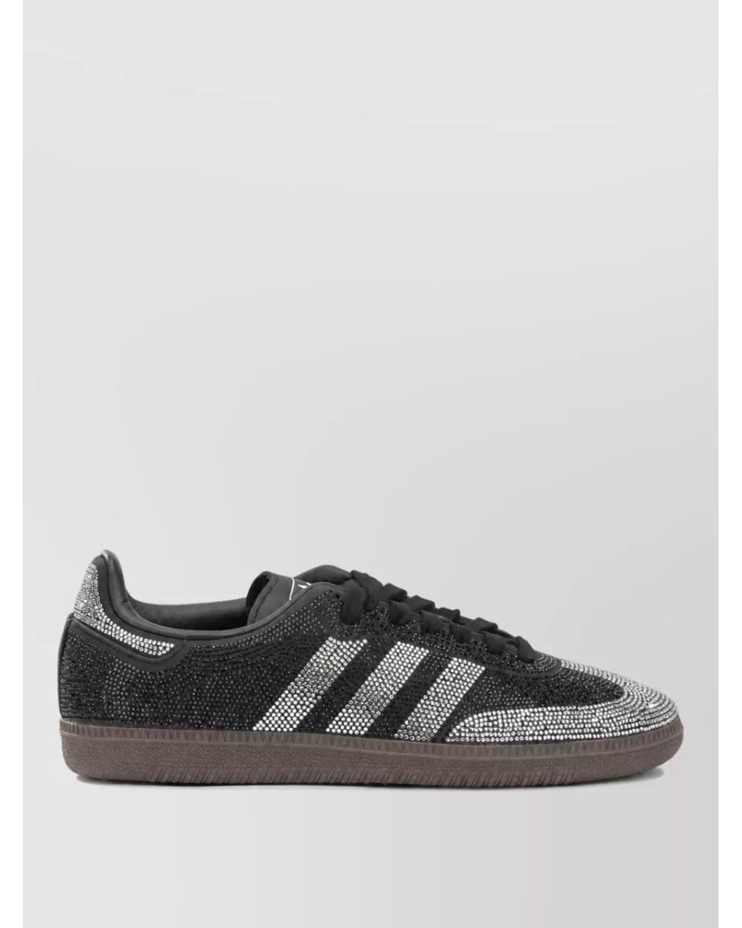 Adidas Originals Black Fabric Low-Top Sneakers