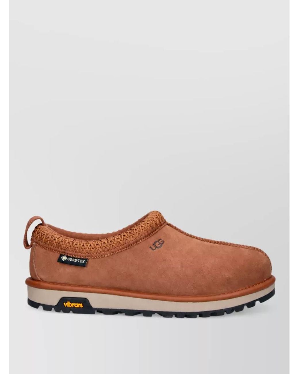 Ugg Brown Leather Ballet Slippers