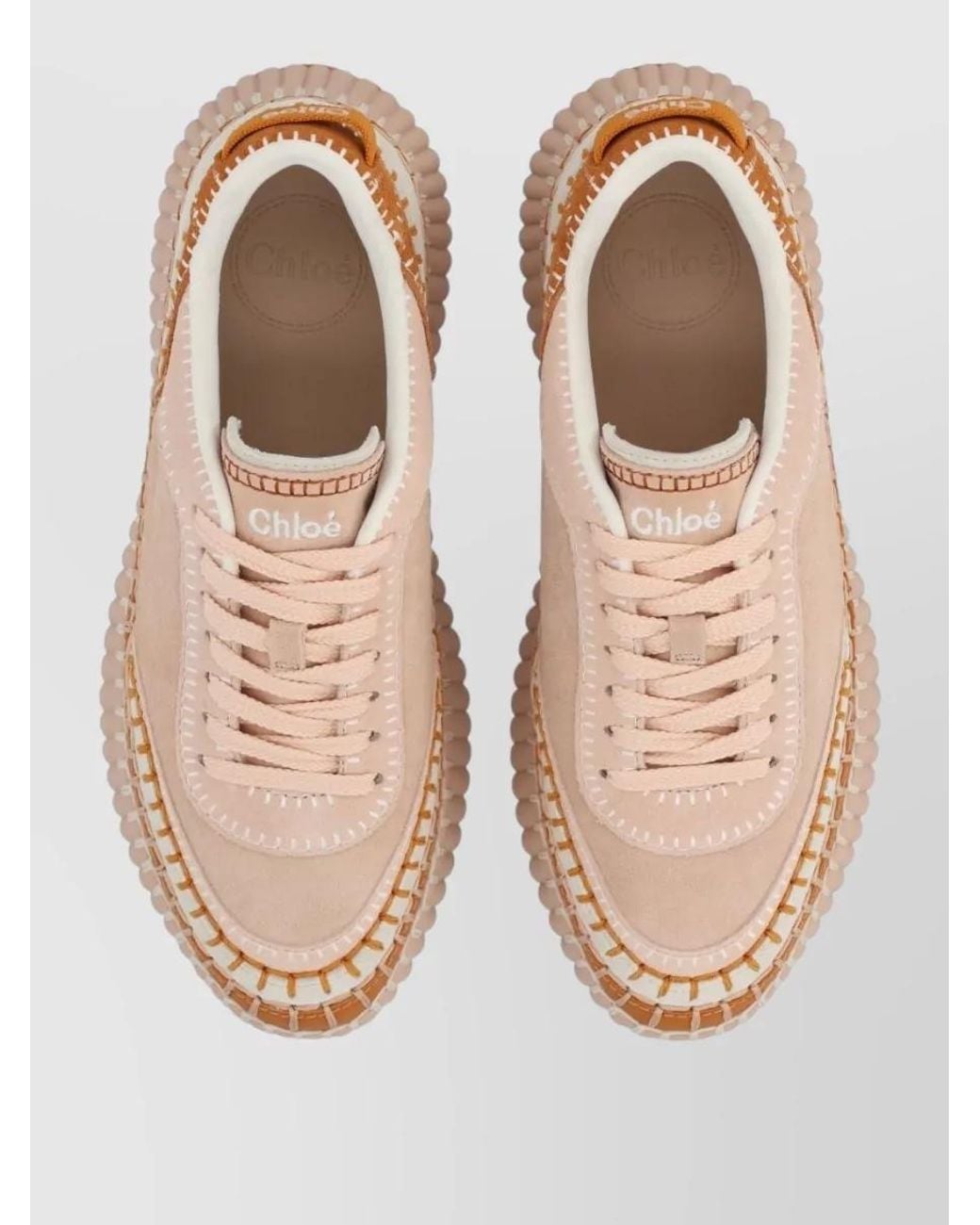 Chloé Natural Sneaker Nama Polyester Trainers