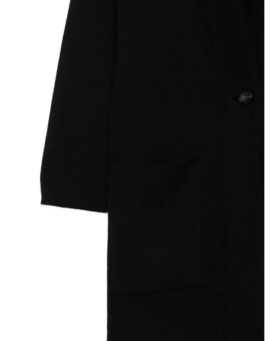 Lisa Yang Black Cashmere Oversized Coat
