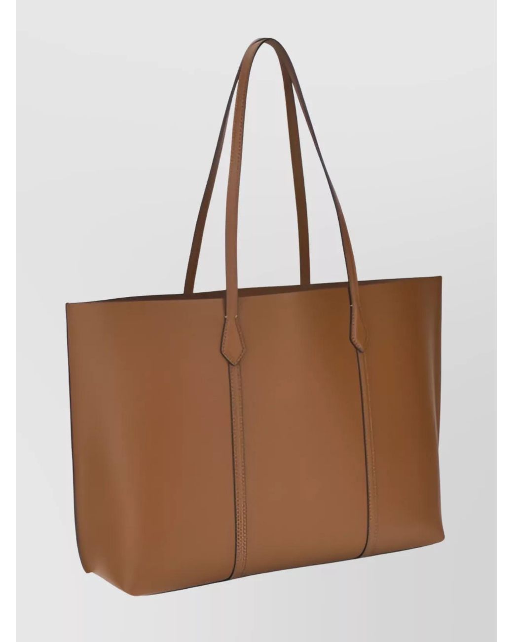 Tory Burch Brown Perry Leather Tote Bag