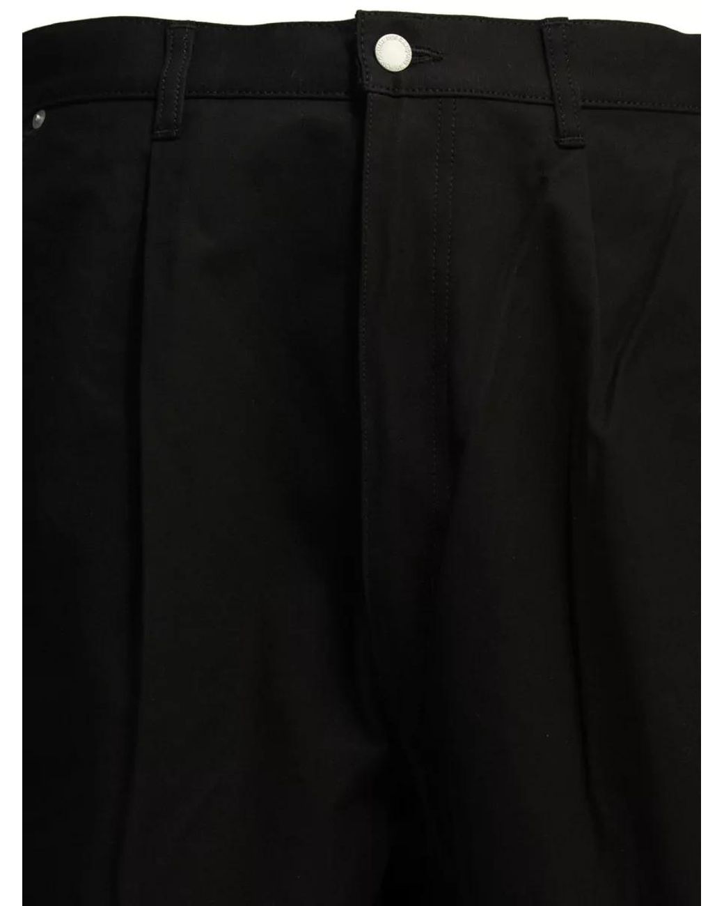 Comme des Garçons Black Straight-Leg Shorts for men