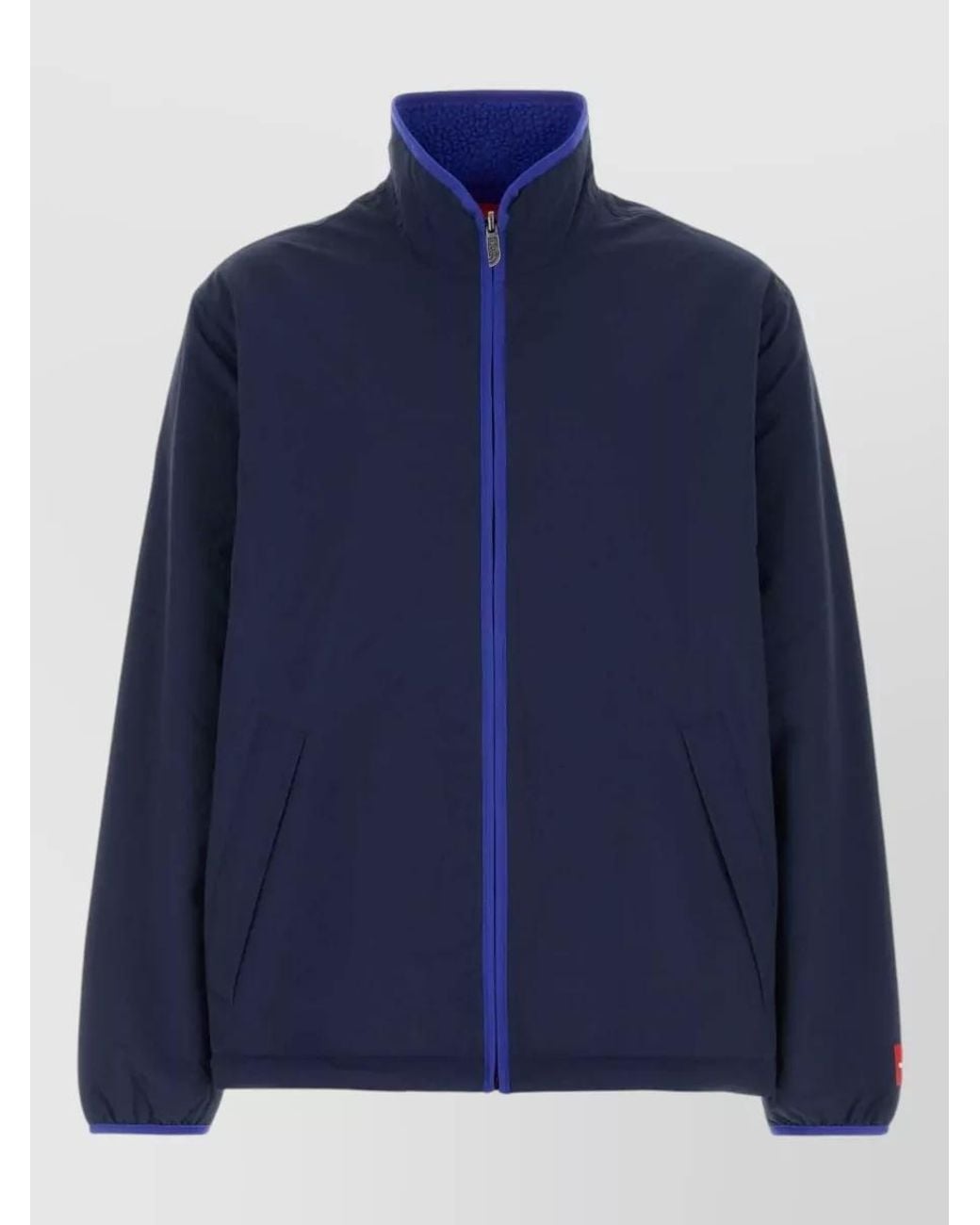 The North Face Blue Nylon Reversible Jacket for men