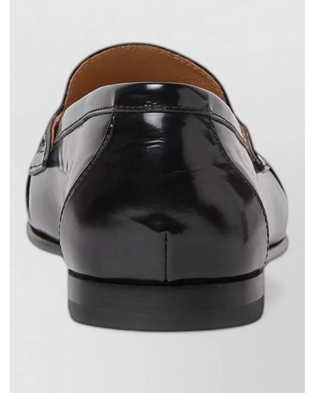 Fendi Gray Leather Loafers for men