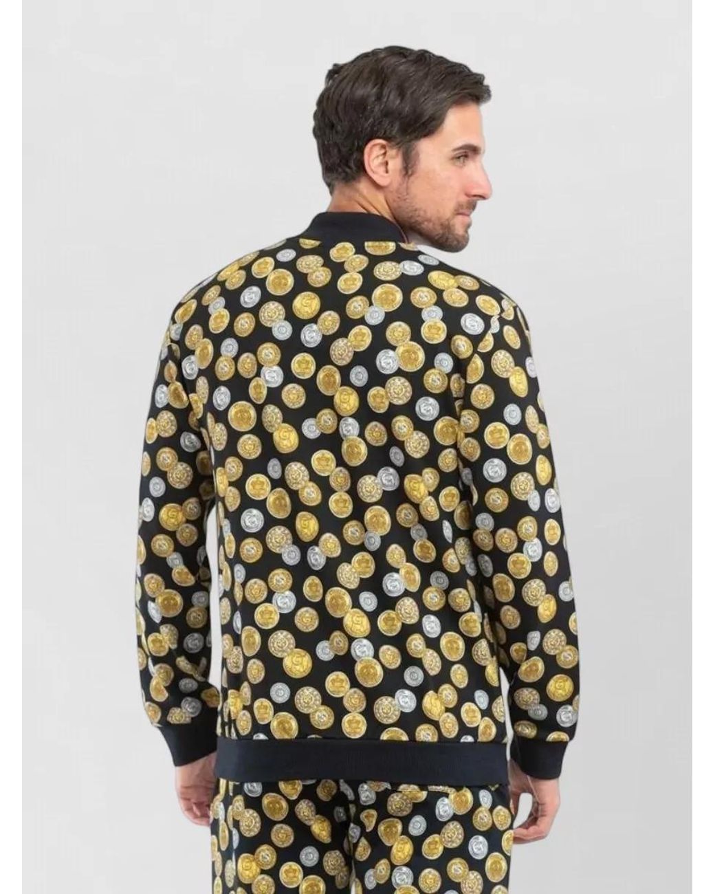 Moschino Multicolor Cotton Lightweight Jacket for men