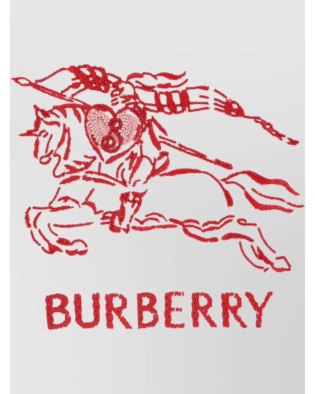 Burberry Pink Short-Sleeve T-Shirt