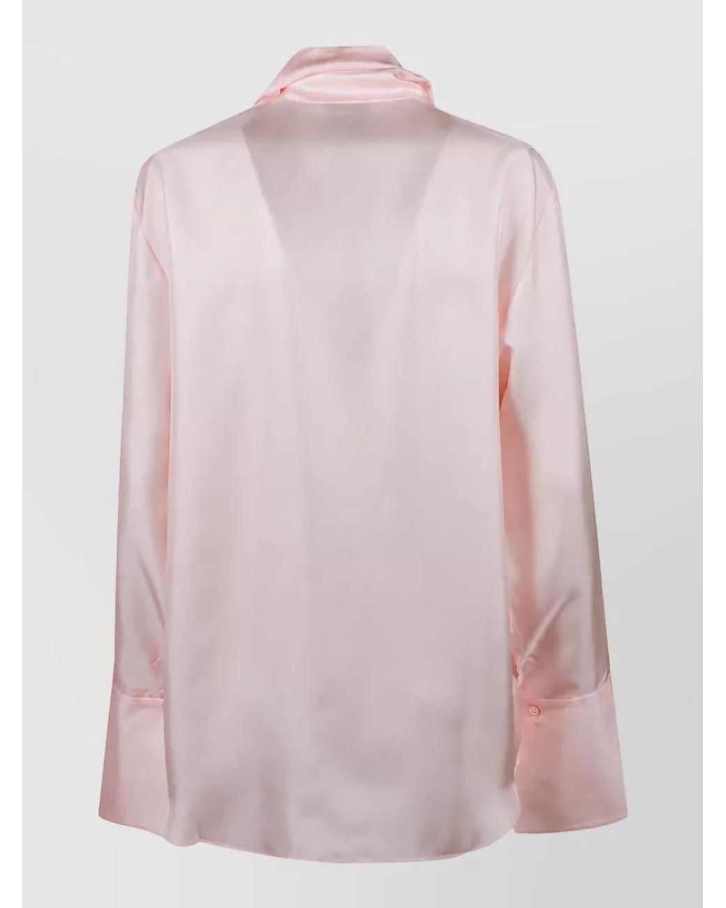 Sa Su Phi Pink Blouse With Scarf
