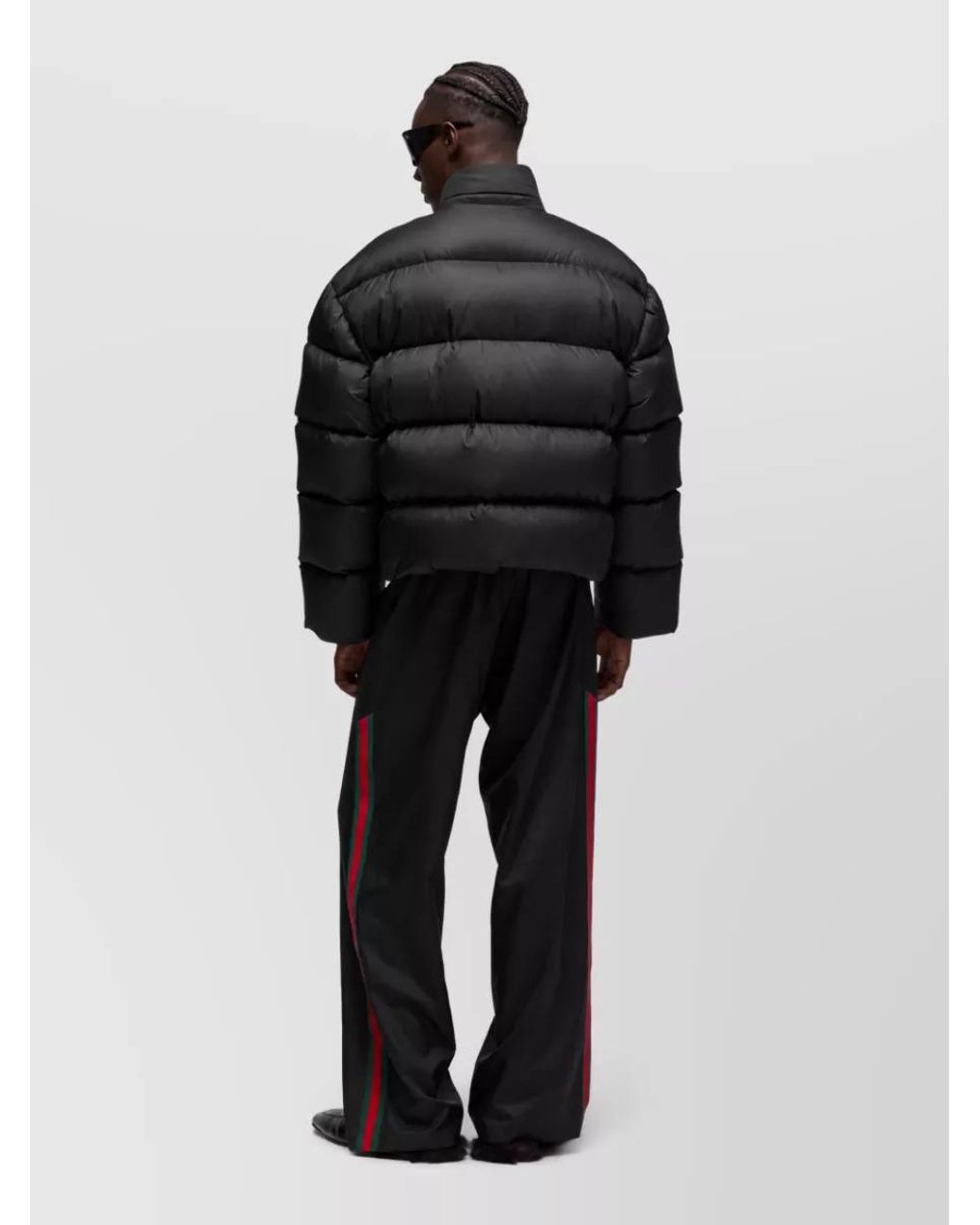 Gucci Black Oversized Padded Coat for men