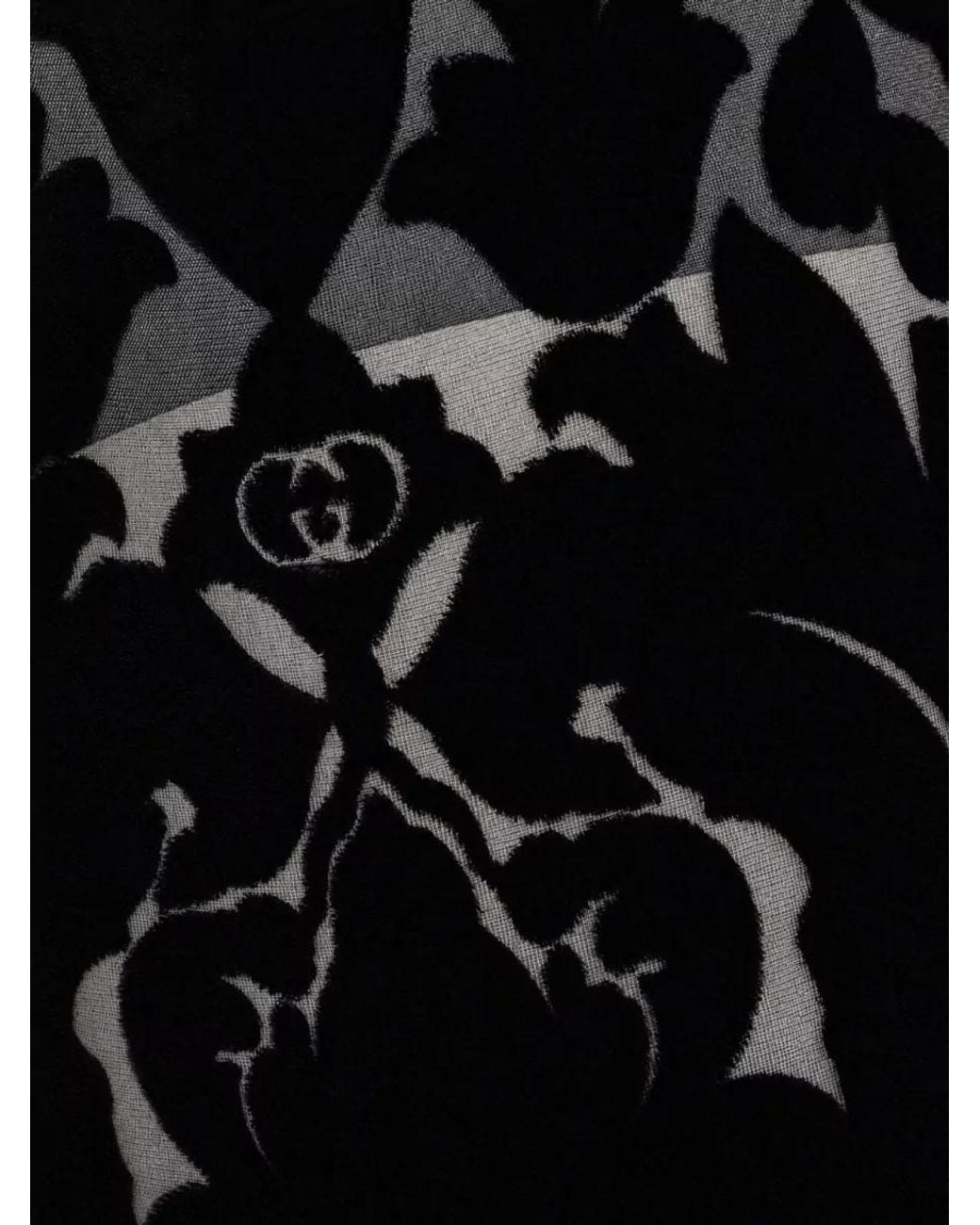 Gucci Black Flared Trousers