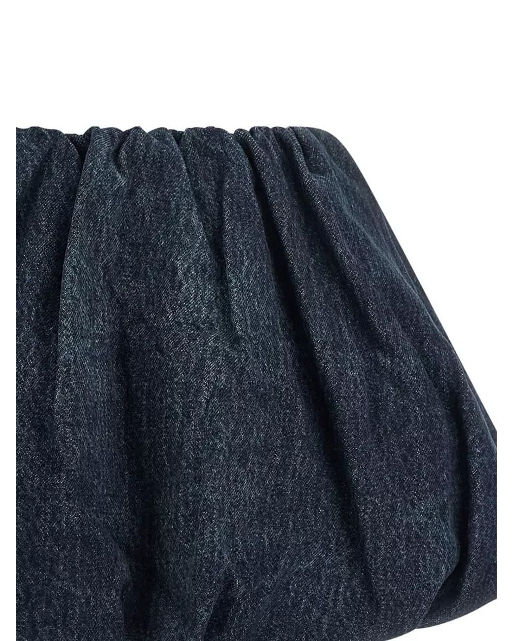 DIESEL Blue Denim Balloon Mini Skirt