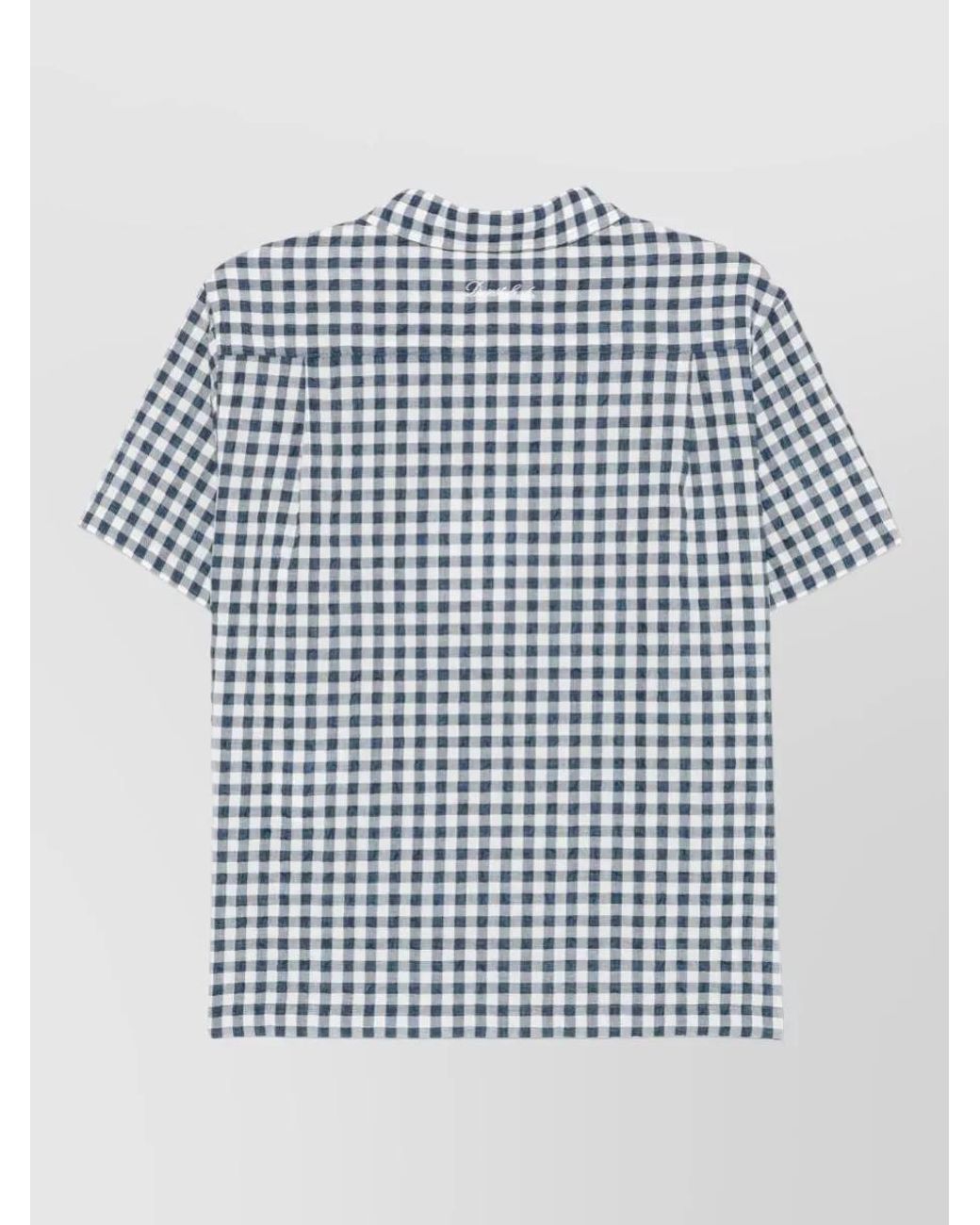 DUNST White Checked Shirt