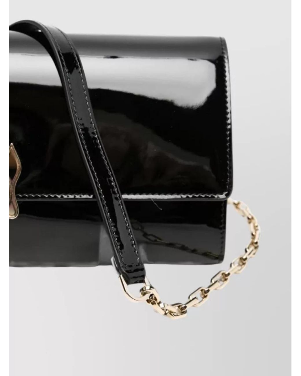 Christian Louboutin Black Bettina Patent Leather Mini Bag
