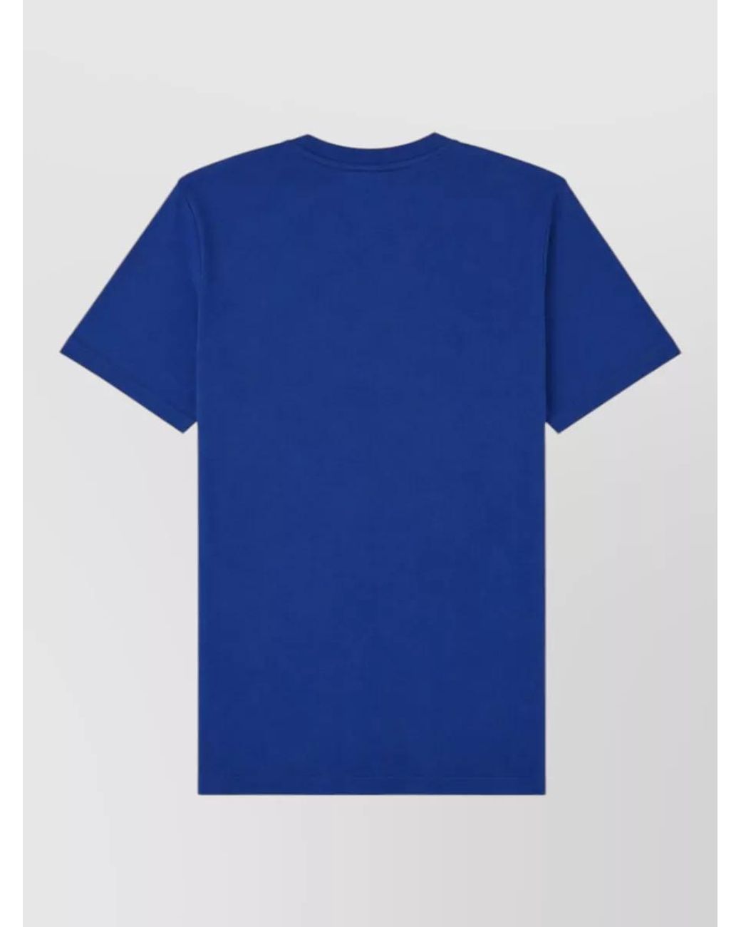 HUGO Blue Logo Patch Cotton T-Shirt for men