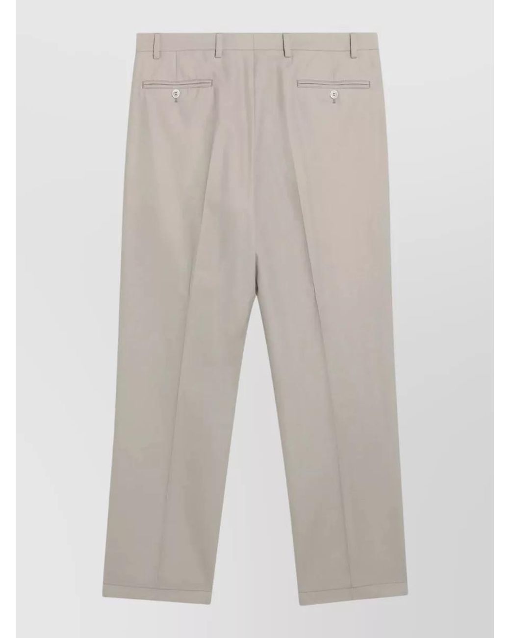 Prada White Tailored Trousers for men
