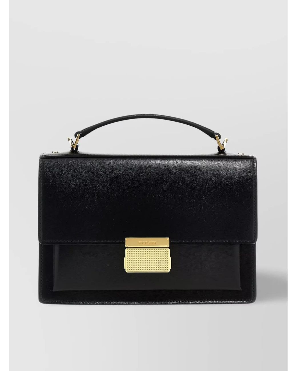 Golden Goose Deluxe Brand Black Leather Shoulder Bag