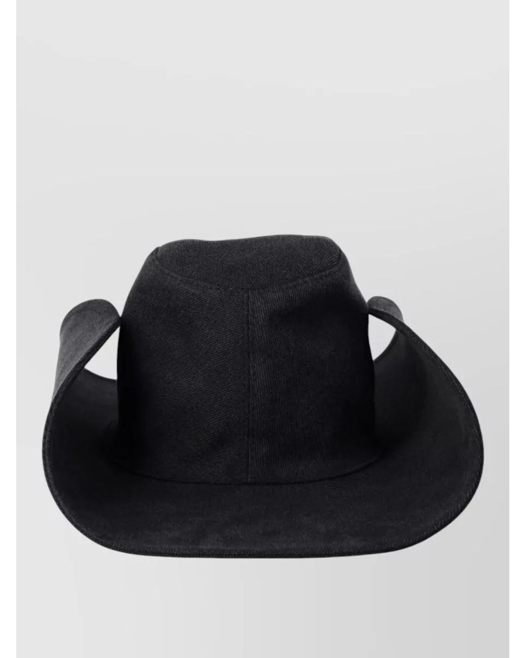 Ruslan Baginskiy Black Cotton Logo Cowboy Hat