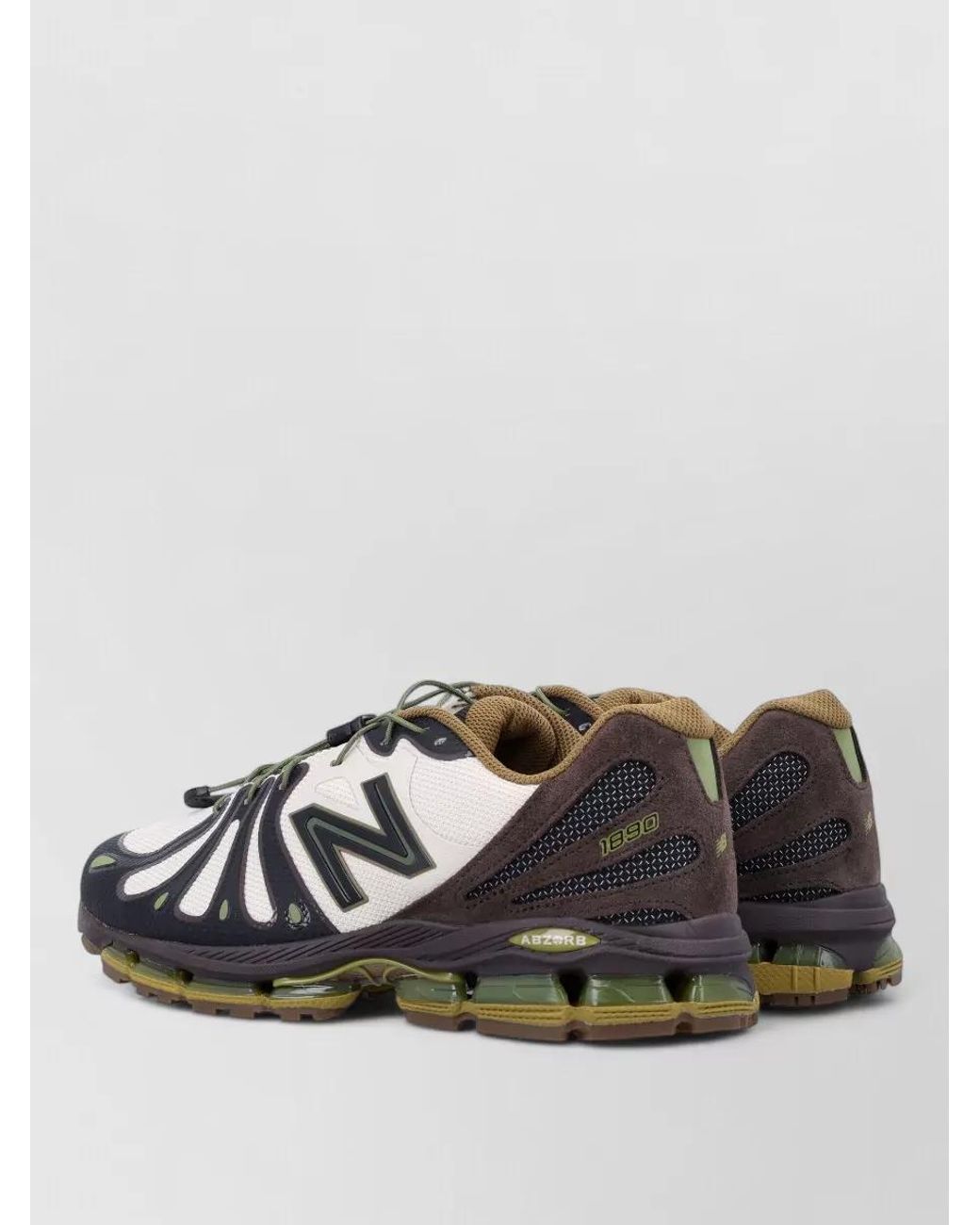 New Balance Multicolor Mesh Lace-Up Sneakers