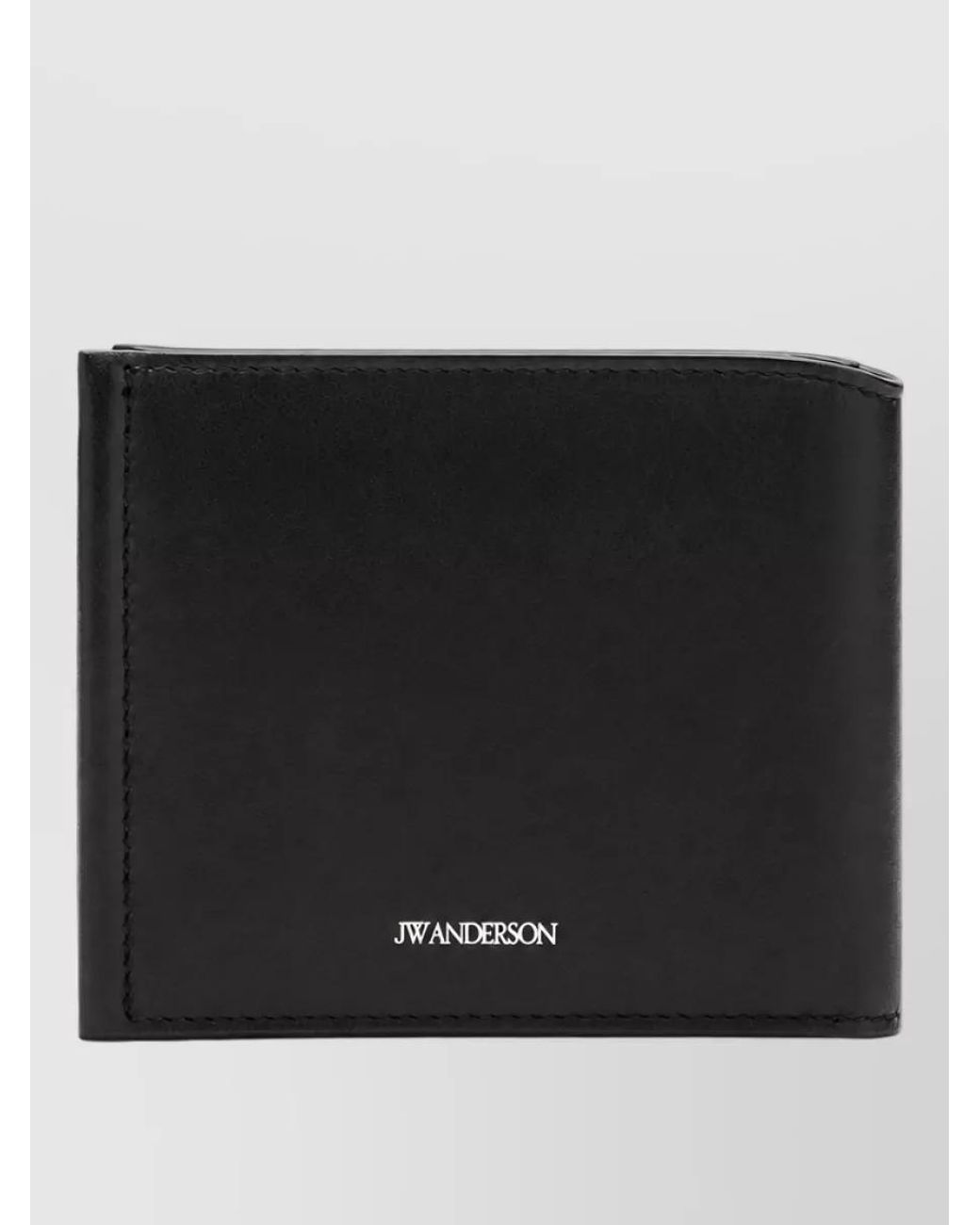 J.W. Anderson Black Leather Wallet for men