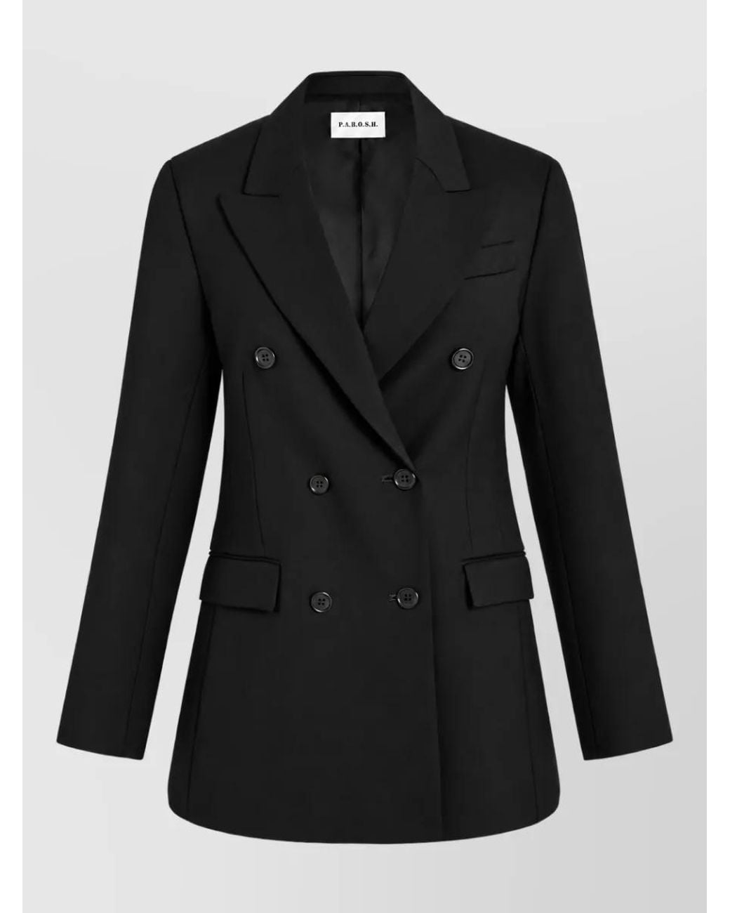 P.A.R.O.S.H. Black Suit Jacket