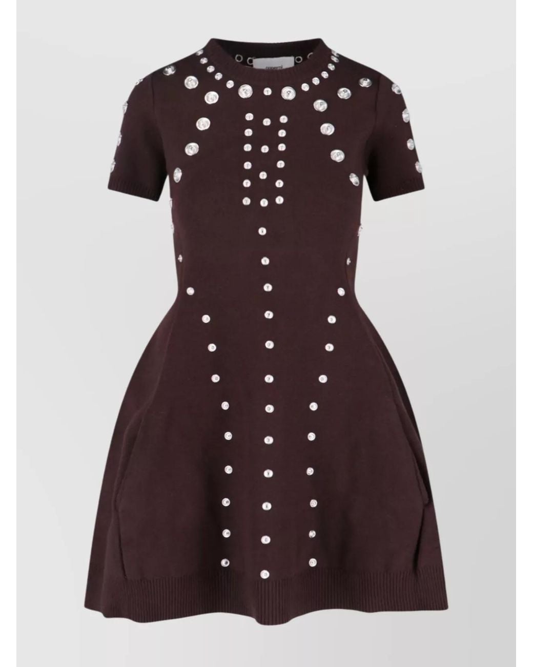 Coperni Purple Knee-Length Dress