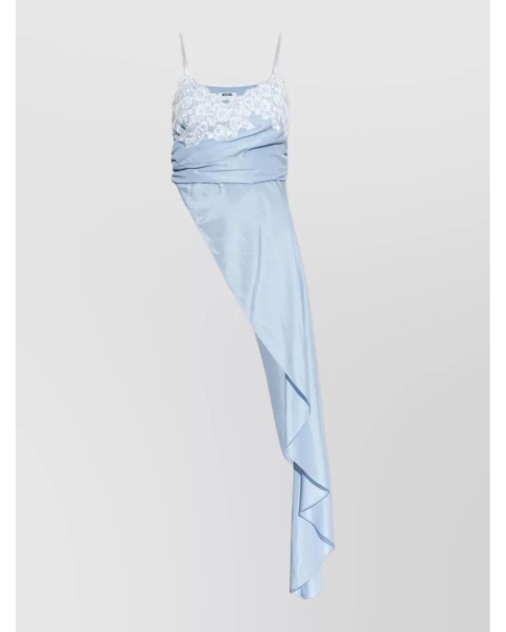 Moschino Blue Asymmetric Blouse