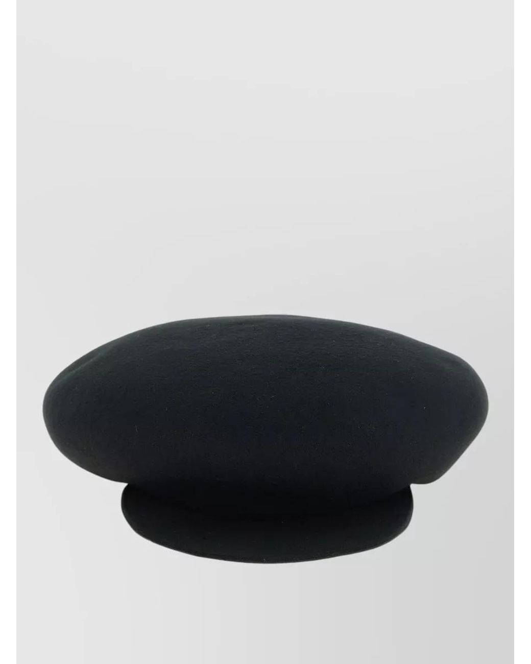 Yohji Yamamoto Black Technical Beret Hat for men